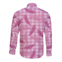 Purple Palaka Hawaii Palapalai Long Sleeve Button Shirt Hawaiian Fern - Polynesian Pride