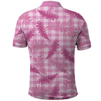 Purple Palaka Hawaii Palapalai Polo Shirt Hawaiian Fern - Polynesian Pride