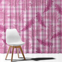 Purple Palaka Hawaii Palapalai Window Curtain Hawaiian Fern - Polynesian Pride