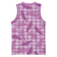 Pink Palaka Hawaii Palapalai Basketball Jersey Hawaiian Fern - Polynesian Pride
