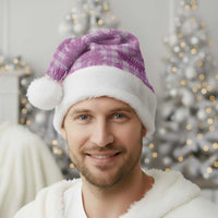 Pink Palaka Hawaii Palapalai Christmas Santa Hat Hawaiian Fern LT14 - Polynesian Pride