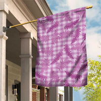 Pink Palaka Hawaii Palapalai Garden Flag Hawaiian Fern LT14 House Flag Pink - Polynesian Pride