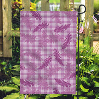 Pink Palaka Hawaii Palapalai Garden Flag Hawaiian Fern LT14 Garden Flag Pink - Polynesian Pride