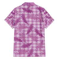 Pink Palaka Hawaii Palapalai Hawaiian Shirt Hawaiian Fern - Polynesian Pride