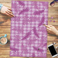 Pink Palaka Hawaii Palapalai Puzzle Hawaiian Fern - Polynesian Pride