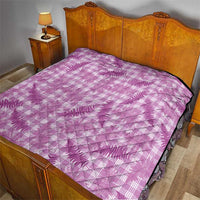 Pink Palaka Hawaii Palapalai Quilt Hawaiian Fern LT14 - Polynesian Pride