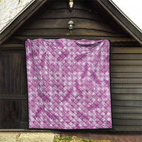 Pink Palaka Hawaii Palapalai Quilt Hawaiian Fern LT14 - Polynesian Pride