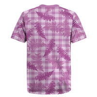 Pink Palaka Hawaii Palapalai Rugby Jersey Hawaiian Fern LT14 - Polynesian Pride