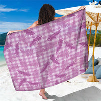 Pink Palaka Hawaii Palapalai Sarong Hawaiian Fern - Polynesian Pride