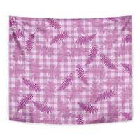 Pink Palaka Hawaii Palapalai Tapestry Hawaiian Fern - Polynesian Pride