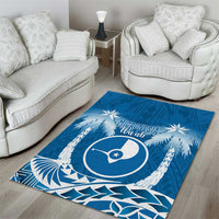 FSM Yap Day Area Rug 2025 Wa'ab Micronesia Flag Color
