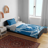 FSM Yap Day Bedding Set 2025 Wa'ab Micronesia Flag Color