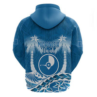 FSM Yap Day Hoodie 2025 Wa'ab Micronesia Flag Color