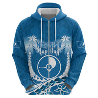FSM Yap Day Hoodie 2025 Wa'ab Micronesia Flag Color