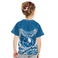 FSM Yap Day Kid T Shirt 2025 Wa'ab Micronesia Flag Color