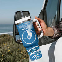 FSM Yap Day Tumbler With Handle 2025 Wa'ab Micronesia Flag Color