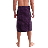 Aloha Hawaii Kalo Pikake Lei Lavalava Chest Tattoo Purple Hawaiian Pattern LT14 - Polynesian Pride