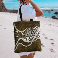 Aloha Hawaii Kalo Pikake Lei Tote Bag Chest Tattoo Gold Hawaiian Pattern