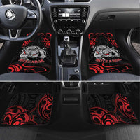 Personalised Aotearoa Bulldog Car Mats NZ Maori Tattoo