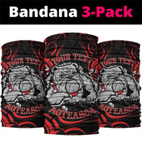 Personalised Aotearoa Bulldog Neck Gaiter NZ Maori Tattoo - Polynesian Pride
