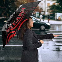Personalised Aotearoa Bulldog Umbrella NZ Maori Tattoo - Polynesian Pride