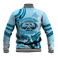 Hawaii Sea Turtle Snorkeling Is My Therapy Baseball Jacket