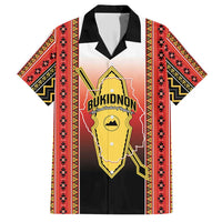 Personalised Bukidnon Philippines Family Matching Short Sleeve Bodycon Dress and Hawaiian Shirt The Food Basket of Region X