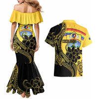 Quezon Province Couples Matching Mermaid Dress and Hawaiian Shirt Cocolandia Philippines Turtle