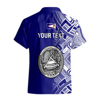Personalised American Samoa Hawaiian Shirt July 4 Independence Day LT14 - Polynesian Pride
