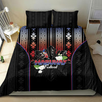 Mabuhay Philippines Festival Bedding Set Filipino Map Sampaguita Igorot Pattern