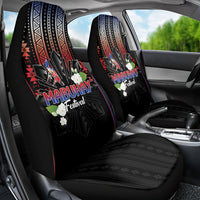 Mabuhay Philippines Festival Car Seat Cover Filipino Map Sampaguita Igorot Pattern