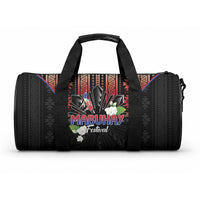 Mabuhay Philippines Festival Duffle Bag Filipino Map Sampaguita Igorot Pattern