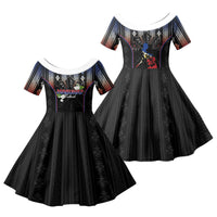 Mabuhay Philippines Festival Family Matching Tank Maxi Dress and Hawaiian Shirt Filipino Map Sampaguita Igorot Pattern