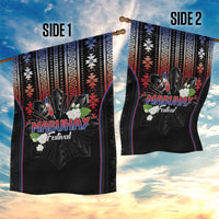 Mabuhay Philippines Festival Garden Flag Filipino Map Sampaguita Igorot Pattern