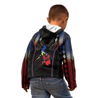 Mabuhay Philippines Festival Kid Hoodie Filipino Map Sampaguita Igorot Pattern