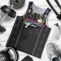 Mabuhay Philippines Festival Men Tank Top Filipino Map Sampaguita Igorot Pattern