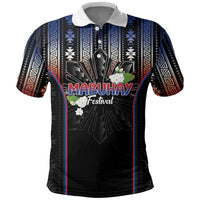 Mabuhay Philippines Festival Polo Shirt Filipino Map Sampaguita Igorot Pattern