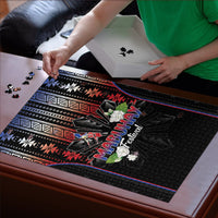 Mabuhay Philippines Festival Puzzle Filipino Map Sampaguita Igorot Pattern