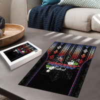 Mabuhay Philippines Festival Puzzle Filipino Map Sampaguita Igorot Pattern
