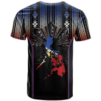 Mabuhay Philippines Festival T Shirt Filipino Map Sampaguita Igorot Pattern