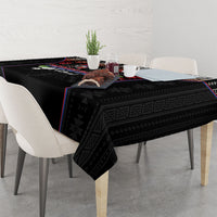 Mabuhay Philippines Festival Tablecloth Filipino Map Sampaguita Igorot Pattern