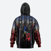 Mabuhay Philippines Festival Zip Hoodie Filipino Map Sampaguita Igorot Pattern