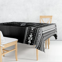 Mabuhay Philippines Festival Tablecloth Filipino Map Black White Igorot Pattern