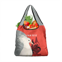 Custom Nouvelle-Caledonie Football Grocery Bag Allez Les Cagous Simple Style
