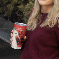 Custom Nouvelle-Caledonie Football Tumbler Cup Allez Les Cagous Simple Style