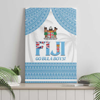 Custom Fiji Tapa Football Canvas Wall Art Go Bula Boy!