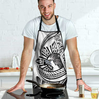 Philippines Eagle Sun Apron Filipino Agila Polynesian Tattoo Black Color