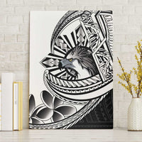 Philippines Eagle Sun Canvas Wall Art Filipino Agila Polynesian Tattoo Black Color