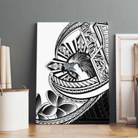 Philippines Eagle Sun Canvas Wall Art Filipino Agila Polynesian Tattoo Black Color