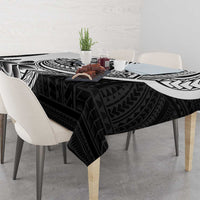 Philippines Eagle Sun Tablecloth Filipino Agila Polynesian Tattoo Black Color